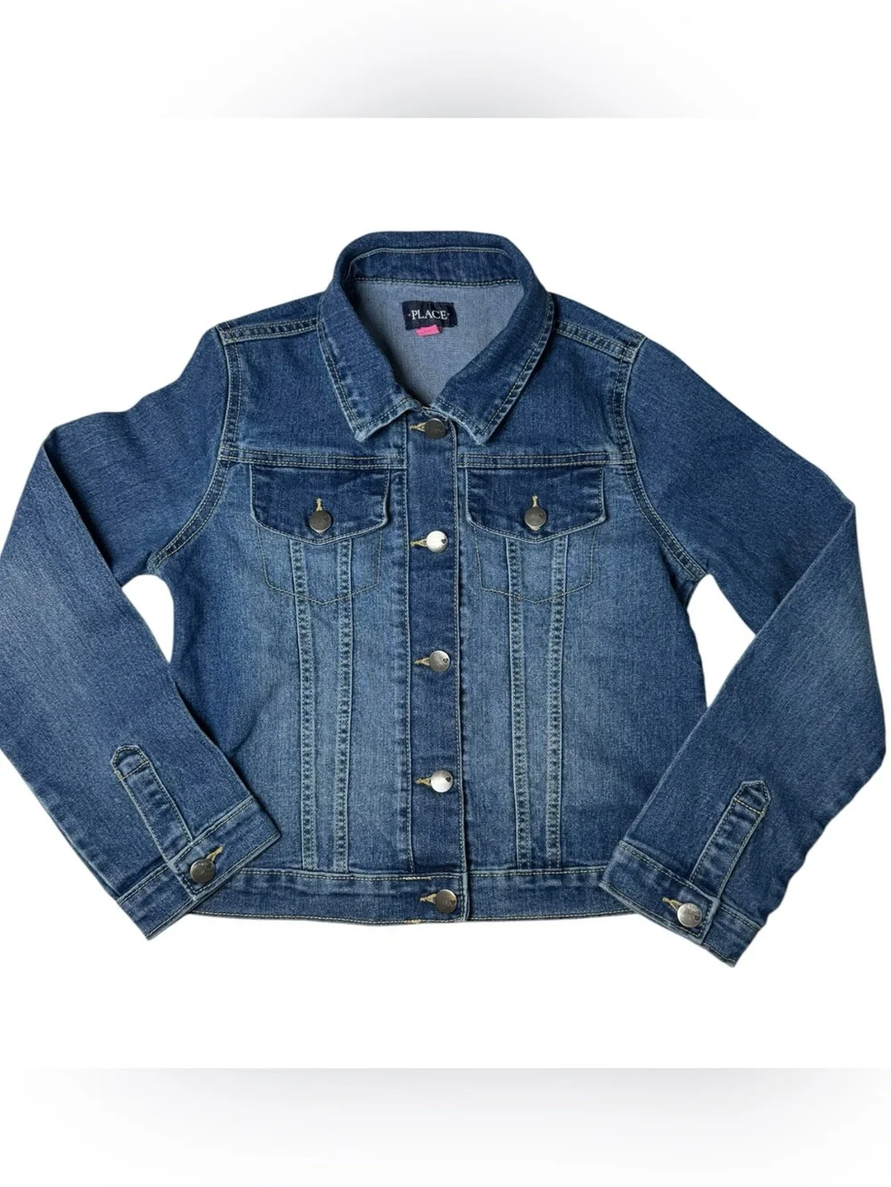 The Children’s Place Girls Denim Jacket Size XL 14